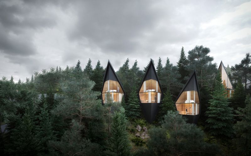 Tree Houses
Photo credit: Peter Pichler Architecture